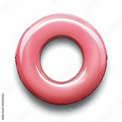 Pink Inflatable Ring Floats...