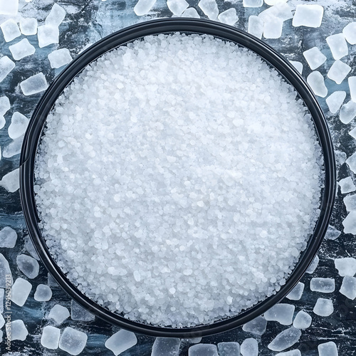 Coarse Sea Salt Crystals in...