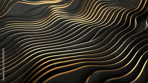 gold-lined background