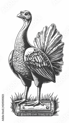 Detailed Turkey Illustratio...