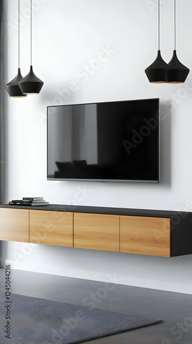 Modern Living Room Interior...