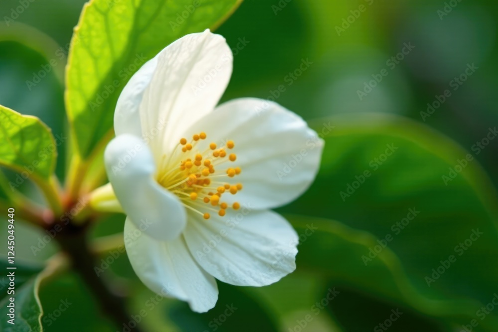 delicate white petals unfurl on guava blossoms, nature, leaves, flowers delicate white petals unfurl on guava blossoms, nature, leaves, flowers