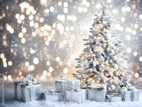 Christmas Tree Decorated wi...