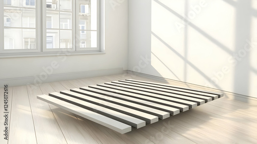 White Wooden Platform in Mi...