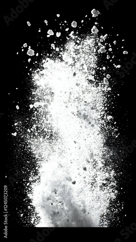 White Powder Explodes Upwar...