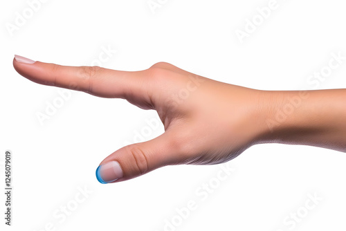 Woman's Hand Pointing with ...