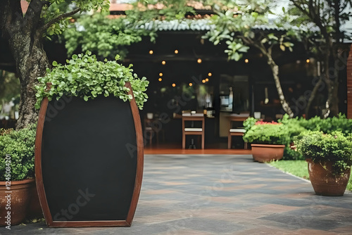 Blank Chalkboard Sign Stand...