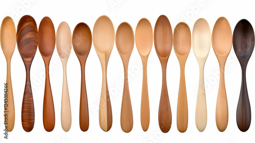 Variety of Wooden Spoons Di...