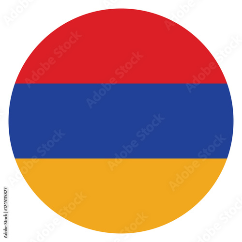 Armenia flag. Armenia circle flag logo icon computer vector illustration design Free Download Armenia flag. Armenia circle flag logo icon computer vector illustration design - GFXLoad