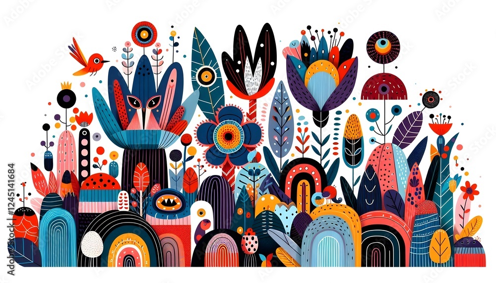 Fototapeta premium Jardines Encantados