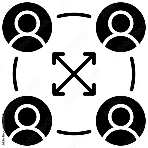 Cross Functional Icon