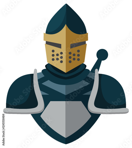 Medieval Knight in Armor