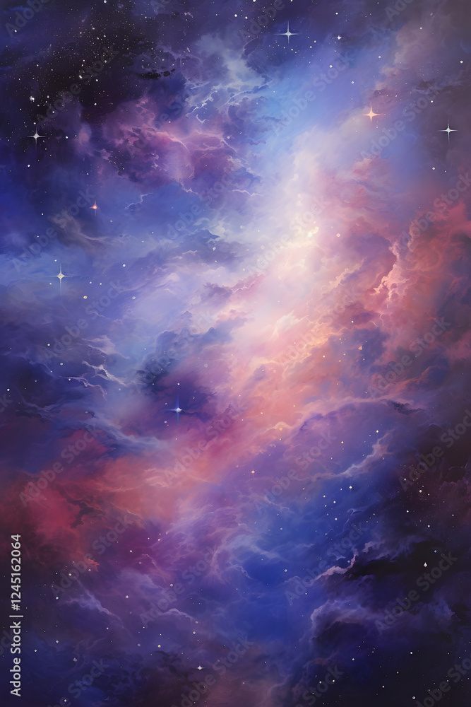 Digital dream star track night sky abstract art design graphic poster background Digital dream star track night sky abstract art design graphic poster background