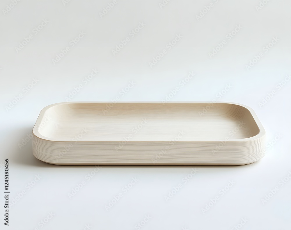 Natural Wooden Serving Tray – Minimalist Rectangular Wood Platter for Kitchen, Dining, and Home Decor Natural Wooden Serving Tray – Minimalist Rectangular Wood Platter for Kitchen, Dining, and Home Decor