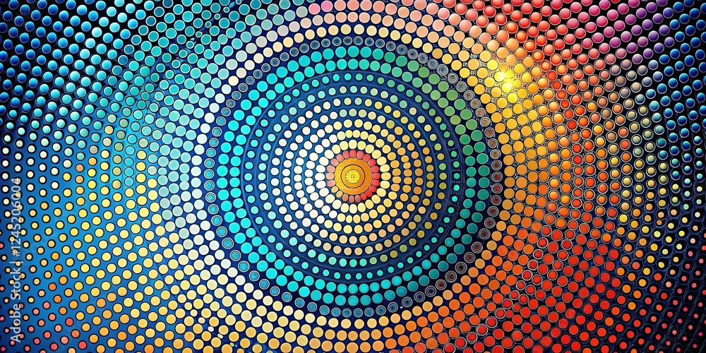 Abstract Circular Dot Pattern Aerial Photography Wallpaper Texture Abstract Circular Dot Pattern Aerial Photography Wallpaper Texture