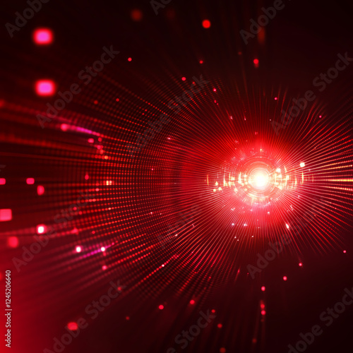 red abstract background