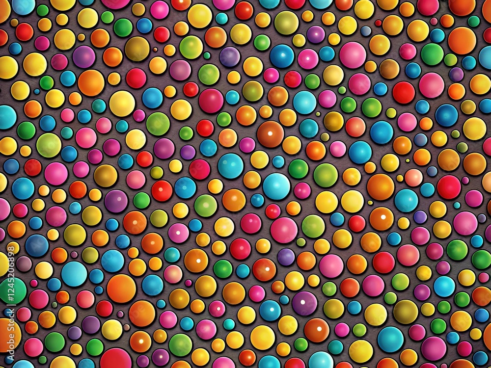 Abstract Multicolor Dot Wallpaper Texture Background - Left Aligned Copy Space Abstract Multicolor Dot Wallpaper Texture Background - Left Aligned Copy Space