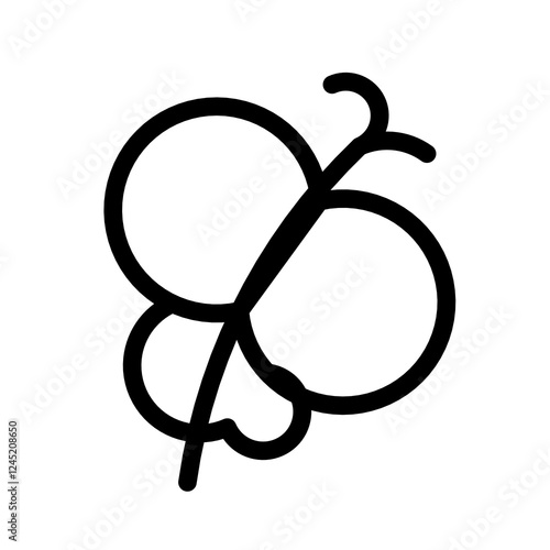 vector illustration of a butterfly