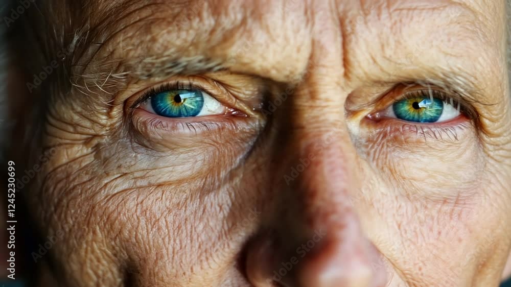 Leadership Portrait with Determined Eyes Leadership Portrait with Determined Eyes