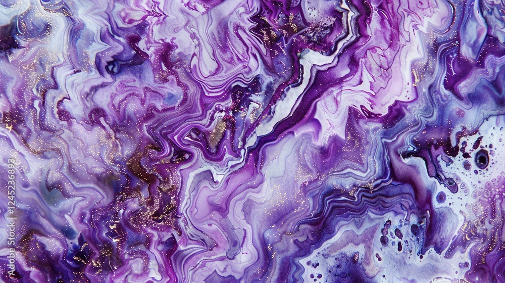 Obraz premium hummingbird_51998_Purple_gradientSky_background