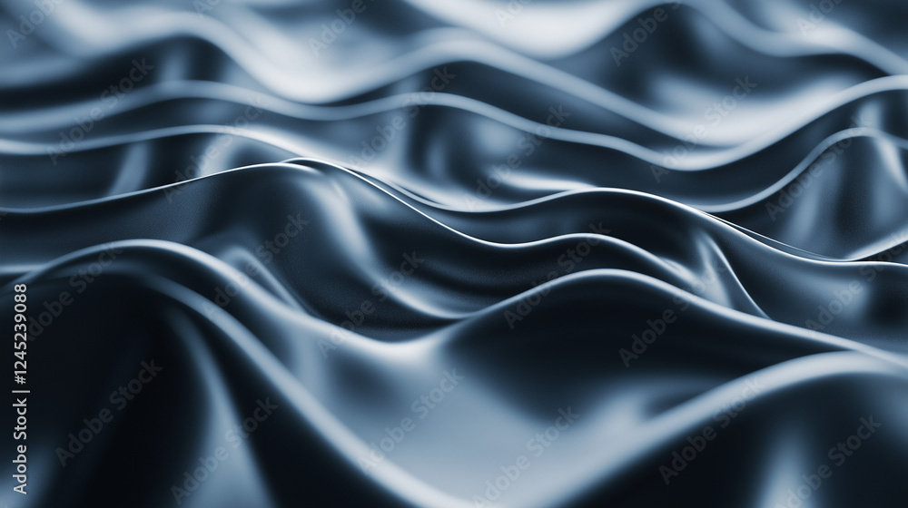 Obraz premium black satin background