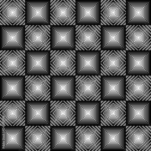 Isometric Geometric Pattern, Gray cubes, Endless cubic background, Seamless Geometric pattern, 3D geometric pattern, 3D pattern, 3D background, 3D seamless pattern, Diorama, Hologram, Stereograph