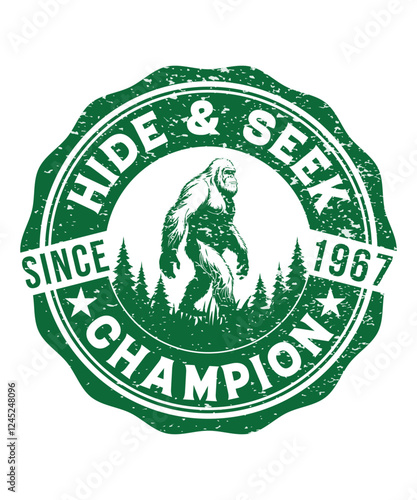 hide and seek since 1967 champion graphic design