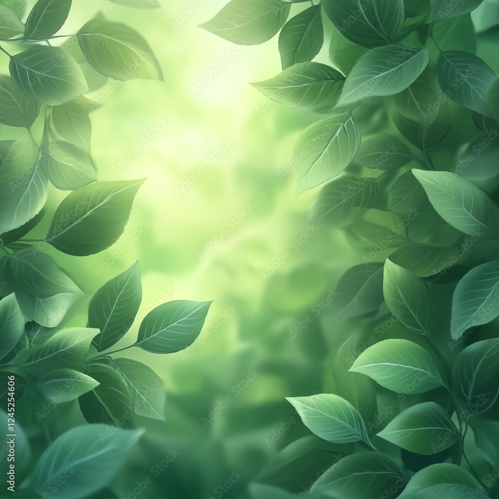 green blurry background of leaves green blurry background of leaves