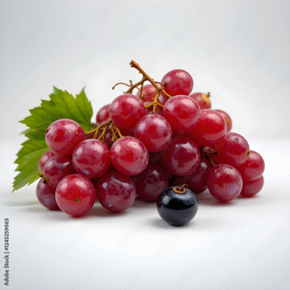Nature's Bounty A Cluster of Luscious red Grapes Nature's Bounty A Cluster of Luscious red Grapes