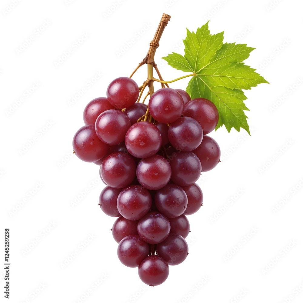 Nature's Bounty A Cluster of Luscious red Grapes Nature's Bounty A Cluster of Luscious red Grapes