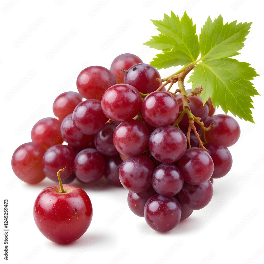 Nature's Bounty A Cluster of Luscious red Grapes Nature's Bounty A Cluster of Luscious red Grapes