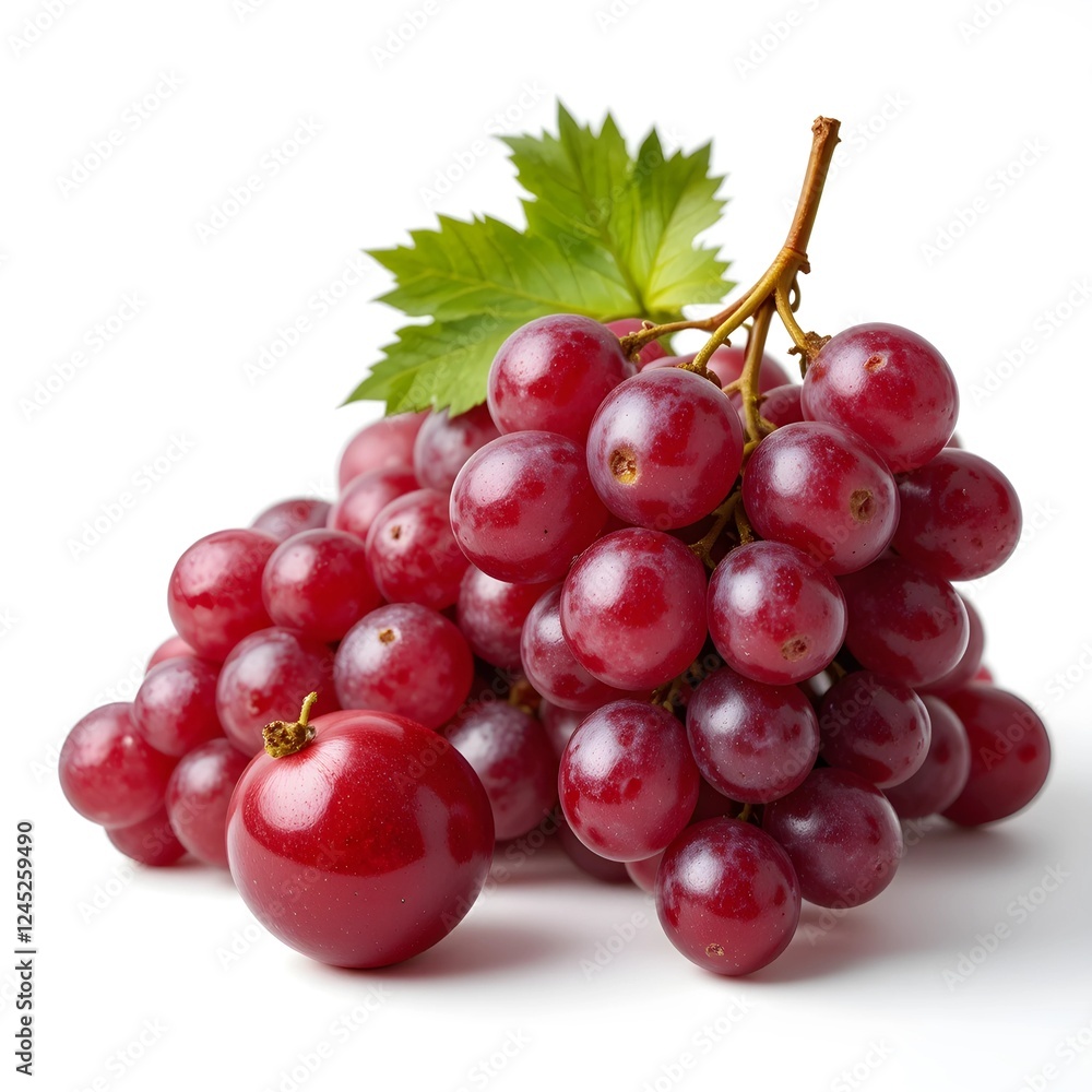 Nature's Bounty A Cluster of Luscious red Grapes Nature's Bounty A Cluster of Luscious red Grapes