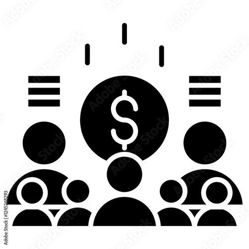 Crowdfunding Icon