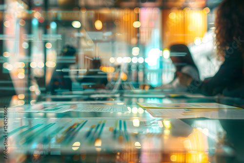 Wallpaper Mural Diverse Business Professionals in a Collaborative Meeting Focusing on Policy Development and Strategic Planning in a Modern Office Setting Torontodigital.ca