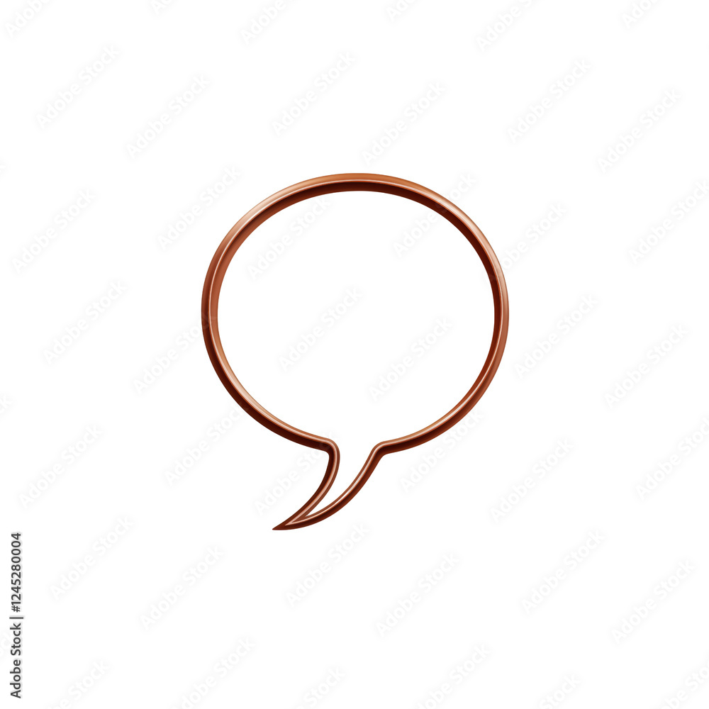Creative Communication Concept with Speech Bubble Icon Symbol Creative Communication Concept with Speech Bubble Icon Symbol