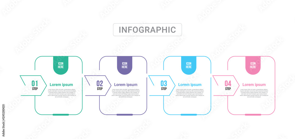 Stylish 4 steps business infographics template, Infographic 4 steps flowchart design, template, info graph template, Professional infographic template business, Infographic with innovative ideas, Stylish 4 steps business infographics template, Infographic 4 steps flowchart design, template, info graph template, Professional infographic template business, Infographic with innovative ideas,