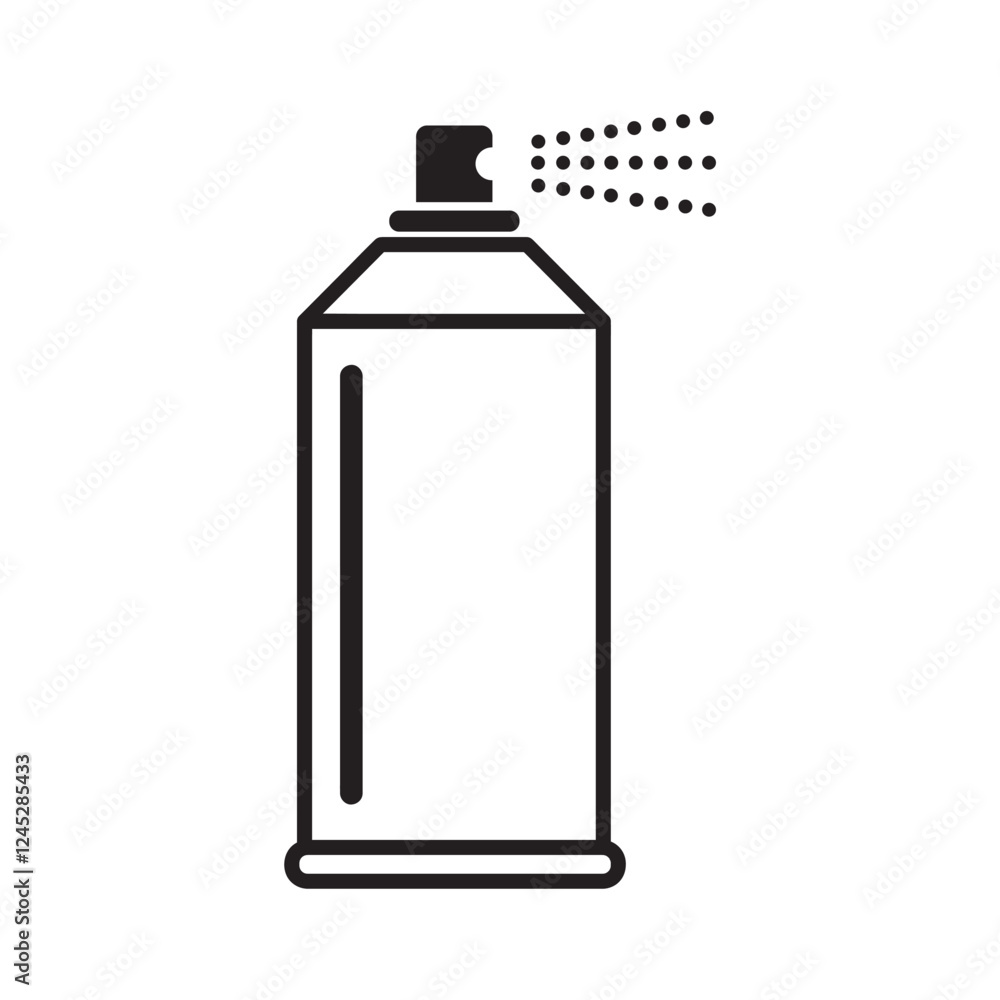 spray paint icon illustration design template spray paint icon illustration design template