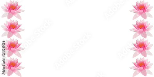 lotus flower vector design for vesak day eps 4