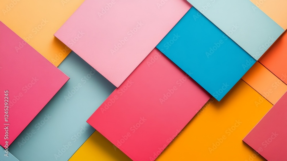 Colorful Geometric Shapes Graphic Design Colorful Geometric Shapes Graphic Design