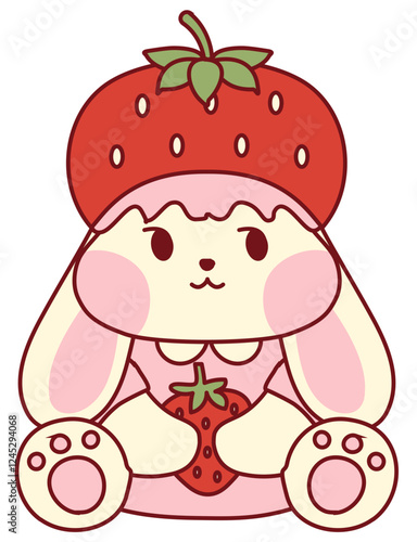 funny cartoon strawberry
