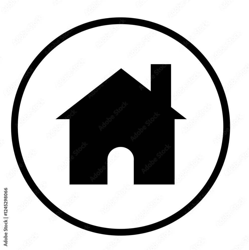 icon to inform home point or address icon to inform home point or address