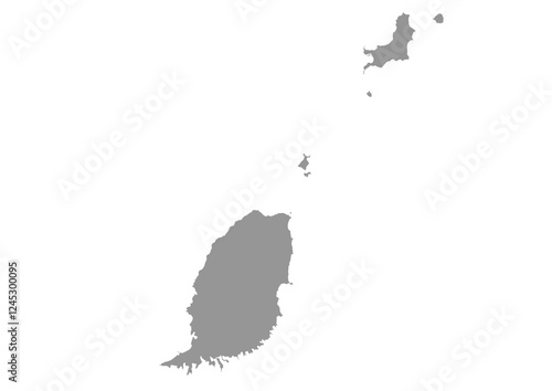 gray theme malta country map