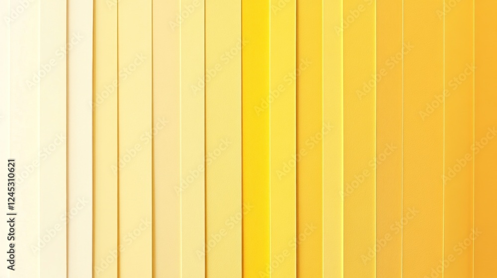 Obraz premium A crisp yellow gradient backdrop transitioning from soft pastel yellow to deep sunlit gold, perfect for graphic designs