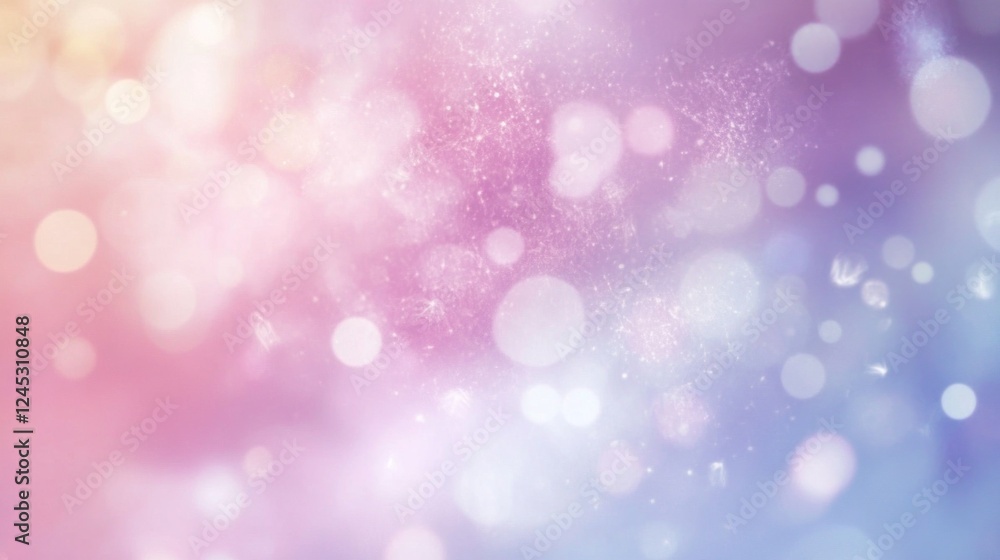 A dreamy blurred background with soft, glowing bokeh lights of different sizes. A dreamy blurred background with soft, glowing bokeh lights of different sizes.