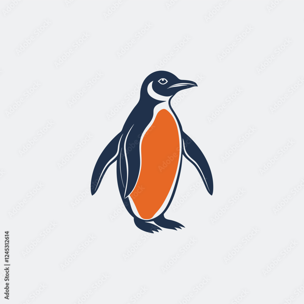 Obraz premium High-Quality Penguin Vector Graphics | Download Now