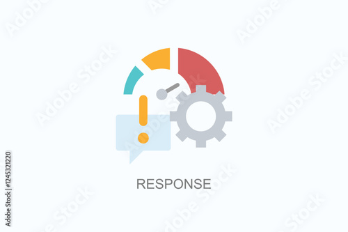 Response Icon Or Logo Isolated Illustration