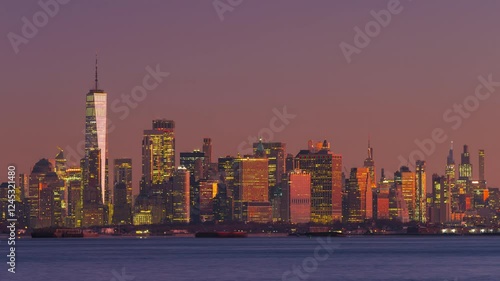 Manhattan sunrise time-lapse