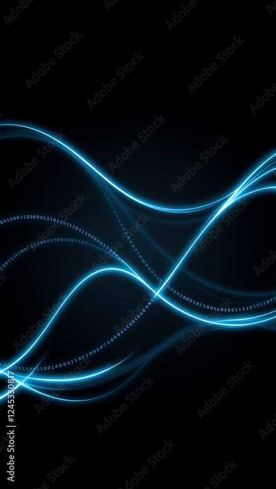 abstract blue wave background abstract blue wave background
