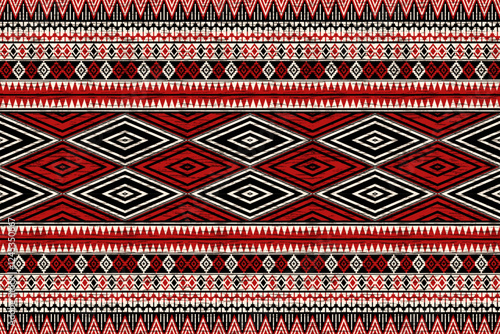 Ethnic geometric pattern, seamless pattern of the Navajo tribe. Native American ethnic. Seamless vector pattern ethnic, seamless Mexican rug, woven carpet. Folk embroidery, Bohemian, Aztec style.