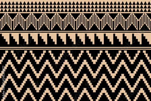 Ethnic geometric pattern, seamless pattern of the Navajo tribe. Native American ethnic. Seamless vector pattern ethnic, seamless Mexican rug, woven carpet. Folk embroidery, Bohemian, Aztec style.